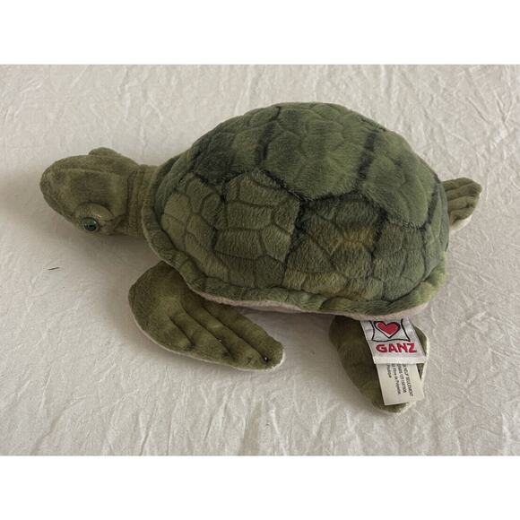 Ganz Webkinz Signature Sea Turtle Plush Stuffed Animal No Code WKSS2008 - Picture 5 of 10